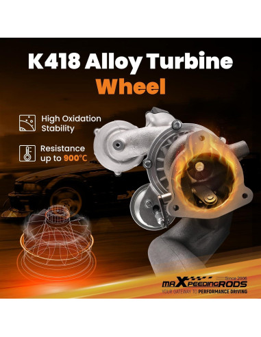 Turbo Turboalimentador maXpeedingrods para Mercedes-Benz C250 E250 SLK250 1.8L