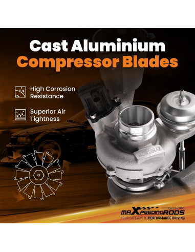 Turbo Turboalimentador maXpeedingrods para Mercedes-Benz C250 E250 SLK250 1.8L