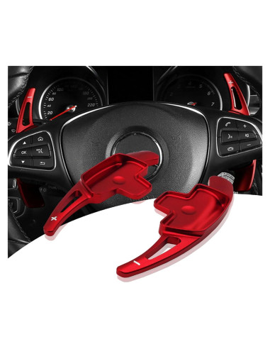 Extensión Palanca Cambio Aluminio NYZAUTO Rojo Modelo B