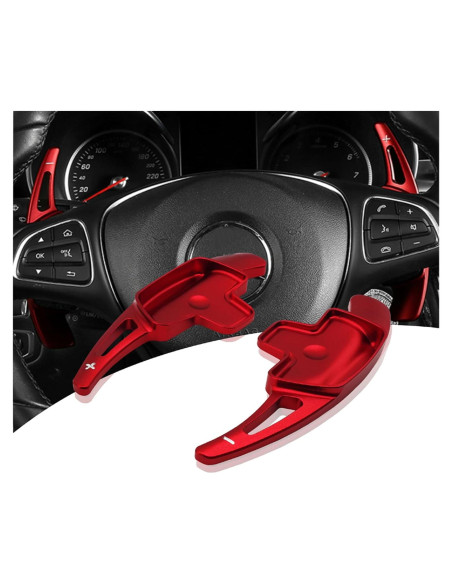 Extensión Palanca Cambio Aluminio NYZAUTO Rojo Modelo B