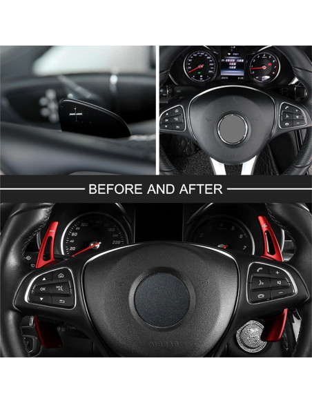 Extensión Palanca Cambio Aluminio NYZAUTO Rojo Modelo B