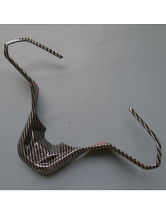 Cubierta de volante deportiva ZiWen para VW Tiguan ID.4 Golf R 2022-2025 2