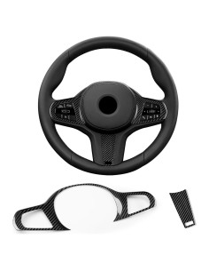 Cubierta de Volante de Fibra de Carbono T-carbon TP0810 para BMW