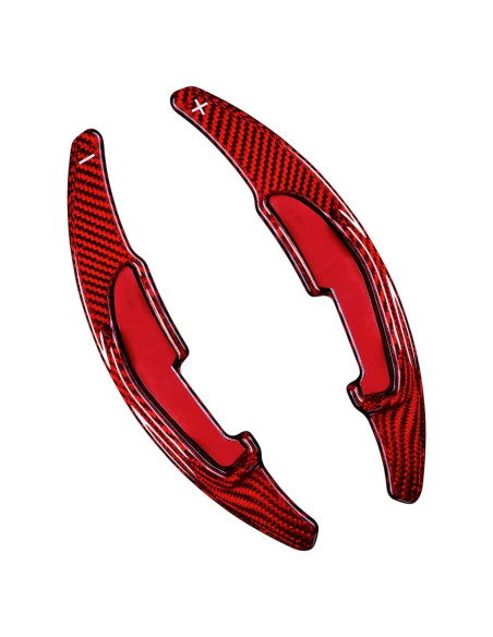 Palanca de Cambio Extensora T-carbon para BMW M2 M3 M4 M5 M6 X5M X6M Rojo