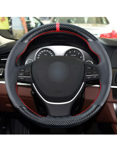 Cubierta de Volante Kivnto para BMW 5 Series 2011-2016 38.1 cm 2