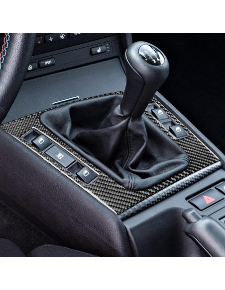 Accesorio de Cambio de Marchas Fibra de Carbono Genérico BMW E46