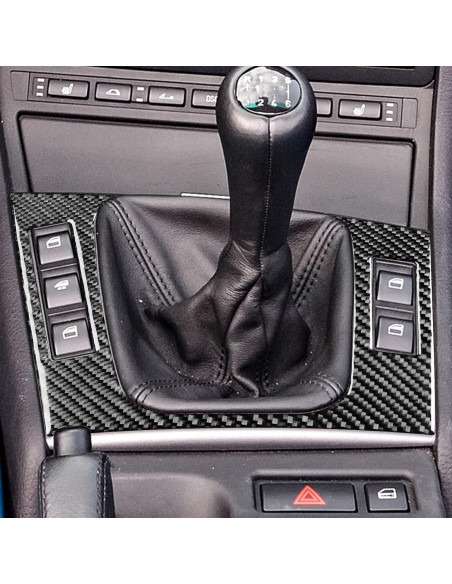 Accesorio de Cambio de Marchas Fibra de Carbono Genérico BMW E46