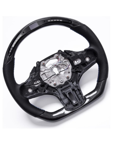 Volante Revolve D-Type Racing Fibra de Carbono LED BMW 2019-2024