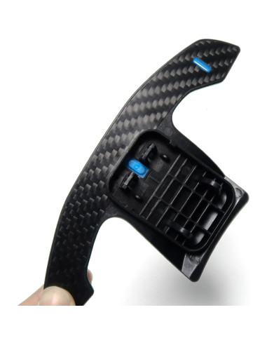 Palancas de Cambio de Volante BMW Jesusii Azul Fibra Carbono