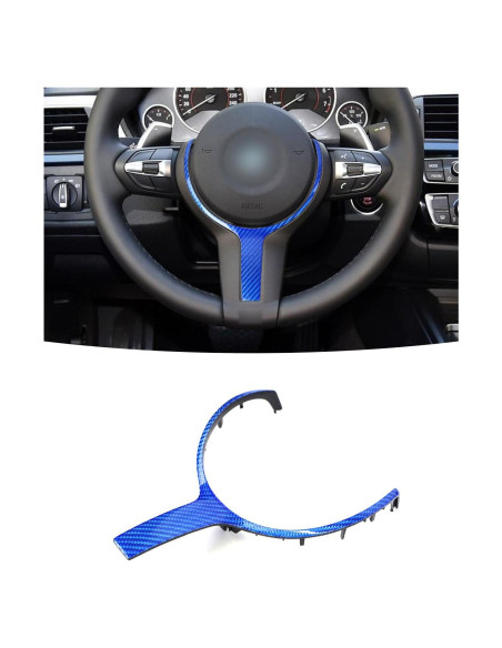 Cubierta de Moldura del Volante SHSBSCAR para BMW F20 F30 F32