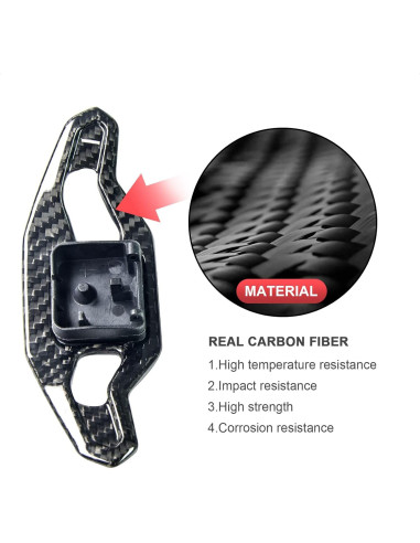 Palanca de Cambio de Fibra de Carbono SK CUSTOM para Audi