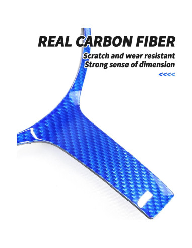 Cubierta de Moldura del Volante SHSBSCAR para BMW F20 F30 F32