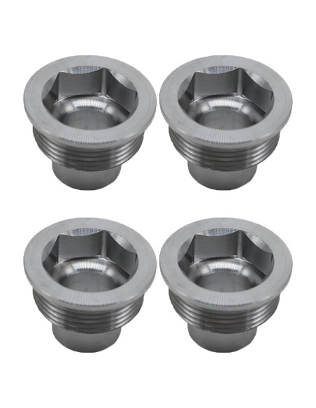 4 Inserciones de Inyector de Combustible Aluminio HOMEWITHU 1.8T