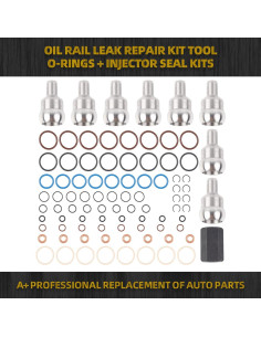 Kit de Sellos de Inyectores O-Ring Dasbecan para Ford 6.0L 2003-2010 2