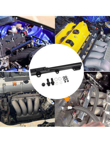 Kit de riel de combustible BARTOO D Series 1.27 cm aluminio