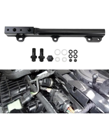 Kit de riel de combustible BARTOO D Series 1.27 cm aluminio