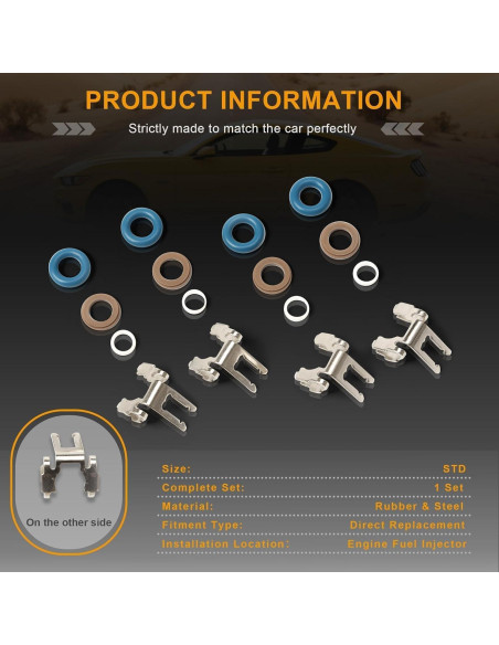 Juego de Sellos de Reparación Inyectores DMMOHLE M271 4 Piezas