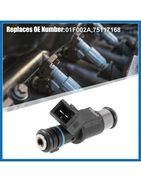 Inyector de Combustible 4 Pcs A ABSOPRO para Citroen y Peugeot