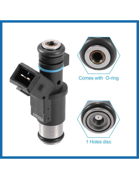 Inyector de Combustible 4 Pcs A ABSOPRO para Citroen y Peugeot