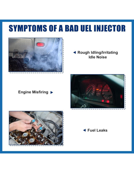 Inyector de Combustible 4 Pcs A ABSOPRO para Citroen y Peugeot