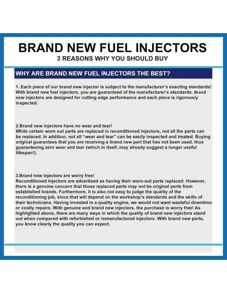 Inyector de Combustible 4 Pcs A ABSOPRO para Citroen y Peugeot