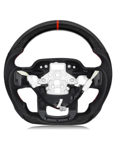 Volante de fibra de carbono VOONKE para Ford F150 Raptor 2021-2023