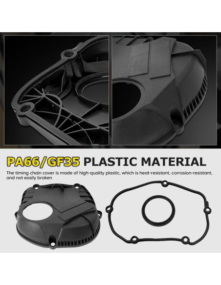 Cubierta Superior Cadena de Tiempo Motor YEHERIT para VW/Audi