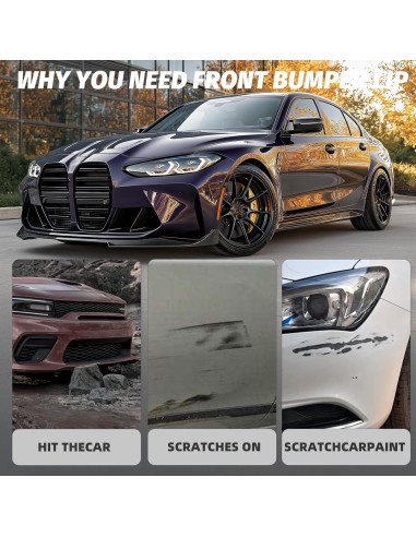 Spoiler Divisor de Labio Parachoques Frontal ZXMOTO BMW G80 M3 M4 2021-2025