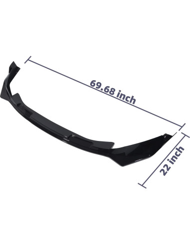 Spoiler Divisor de Labio Parachoques Frontal ZXMOTO BMW G80 M3 M4 2021-2025