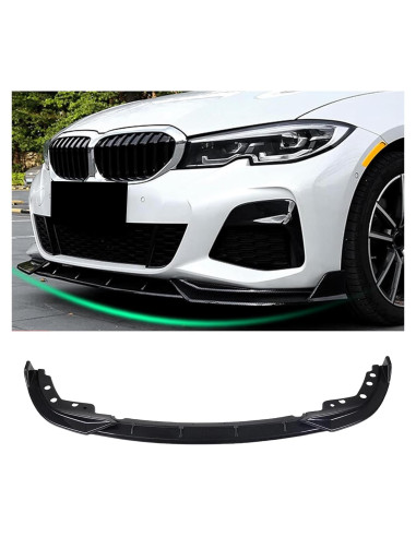 Lip Spoiler Parachoques Frontal KHK para BMW G20 M-Sport 2019-2022