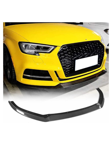Labio Frontal de Fibra de Carbono Audi S3 A3 Sline 2017-2020