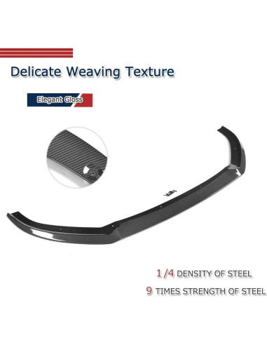 Labio Frontal de Fibra de Carbono Audi S3 A3 Sline 2017-2020