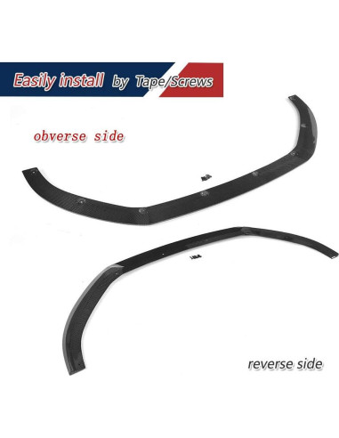 Labio Frontal de Fibra de Carbono Audi S3 A3 Sline 2017-2020