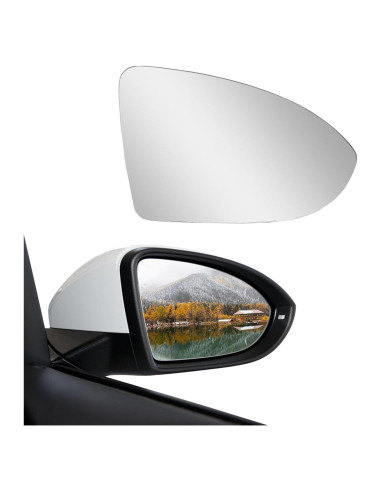 Espejo Calentado Lado Derecho Vrasly para Volkswagen Golf 2015-2021