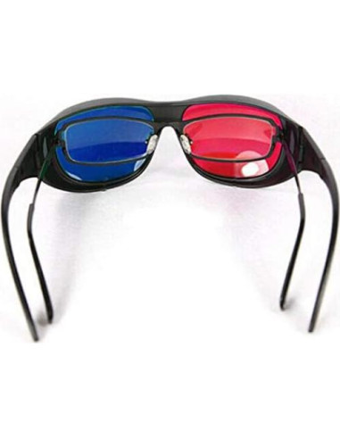 Paquete de 2 Gafas 3D VizGiz Rojo y Cian para Películas