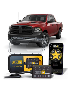 Controlador de Respuesta Acelerador Pedal Commander PC31-BT para Dodge Ram 2007-2018