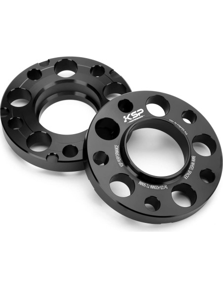 Espaciadores de Rueda KSP 5x120mm 20mm con 10 Pernos M12x1.5