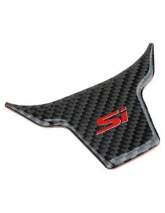 Cubierta de Volante de Fibra de Carbono AJLOTMO para Honda Civic 2016-2021