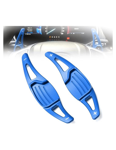 Extensiones de Palanca de Cambio HIBEYO Azul para Ford Mondeo, MKZ, Taurus, Edge