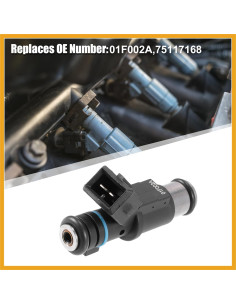 4 Inyectores de Combustible Partuto 01F002A para Citroen y Peugeot 2