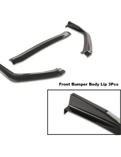 Spoiler Labio Inferior Parachoques Frontal ALLGOOD WRX STI 2015-2020 2