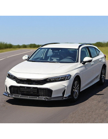 Spoiler Divisor Labio Frontal Honda Civic 2025 Fibra Carbono