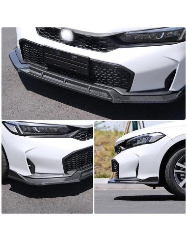 Spoiler Divisor Labio Frontal Honda Civic 2025 Fibra Carbono