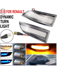 Luces de Giro LED Hacreyatu para Renault Megane y más 2