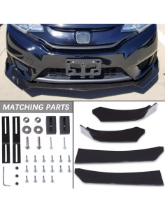 Kit Labio Divisor Parachoques Frontal Universal DREAMOTOR 4PCS 2