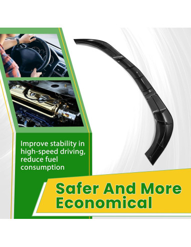 Labio Divisor Parachoques Frontal Ainuosen para Chevy Corvette C6 2005-2013