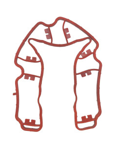 Junta de Colector de Admisión MCDHOJWGG 06F129717D para Audi y VW 2