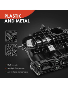 Colector de Admisión A-Premium para Volkswagen 1.8L 2.0L 2