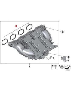 Juego de Juntas de Colector de Admisión LINK-LOCK para BMW N20 2