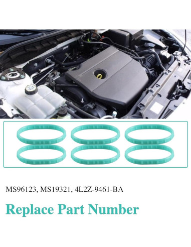 6 Juntas de Colector de Admisión Genérico MS96123 para Ford